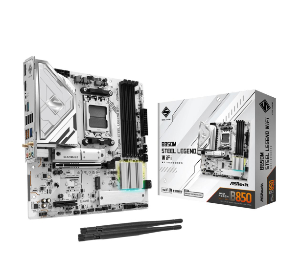 ASROCK B850M Steel Legend WiFi - 1306584 - zdjęcie